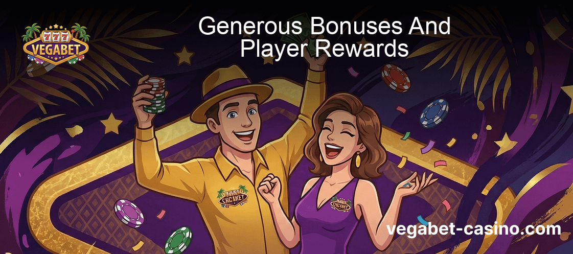 Vegabet Casino Generous Bonuses And Player Rewards