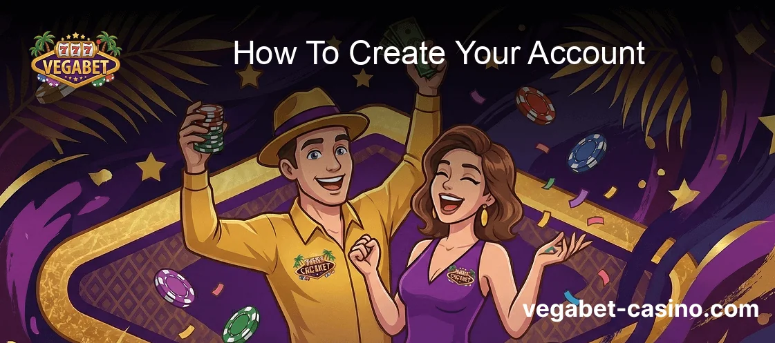 Vegabet Casino How To Create Your Account