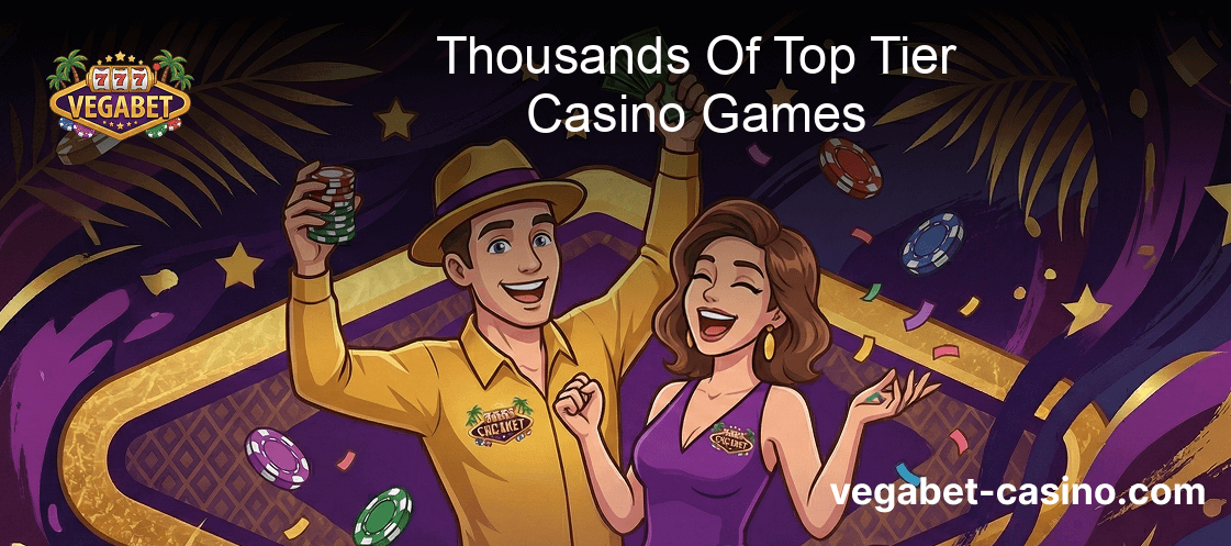Vegabet Casino Thousands Of Top Tier Casino Games